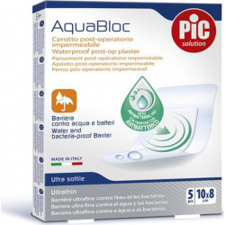 Pic Solution Solution AquaBloc Waterproof UltraThin Antibacterial 10x8cm 5τμχ